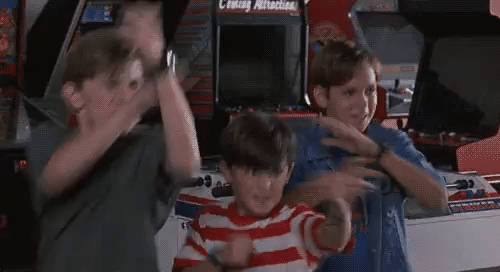 3 children get in a karate pose